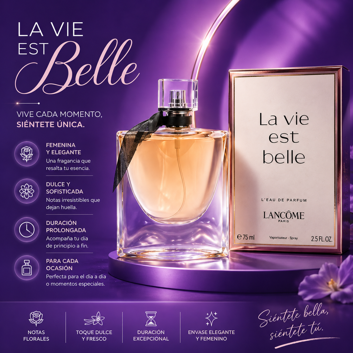 PERFUME DE MUJER LA VIE EST BELLE