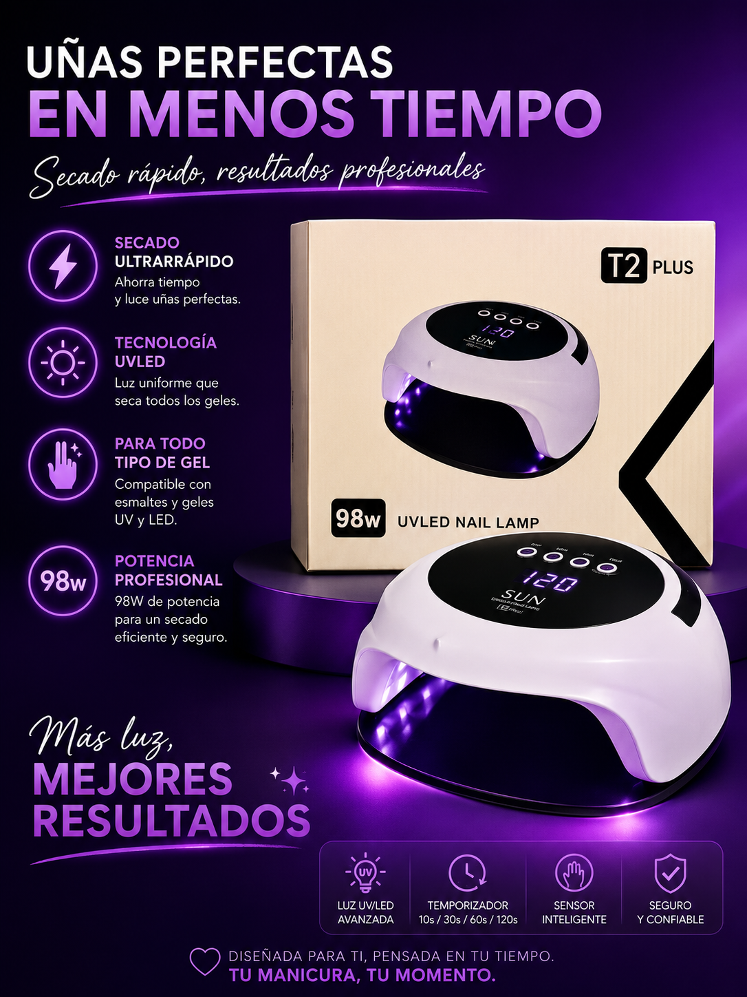 LAMPARA PARA UÑAS