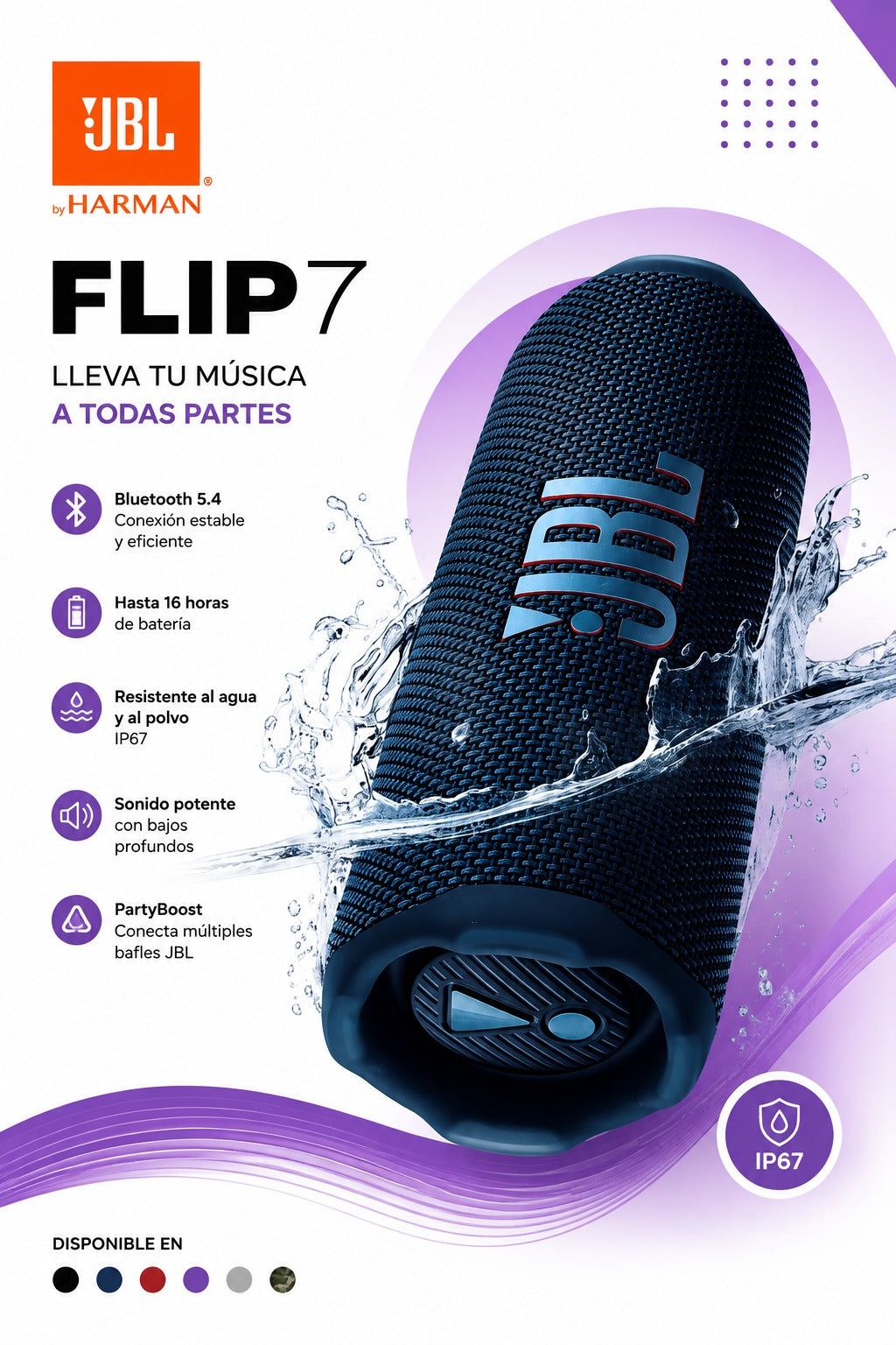 PARLANTE JBL FLIP 7