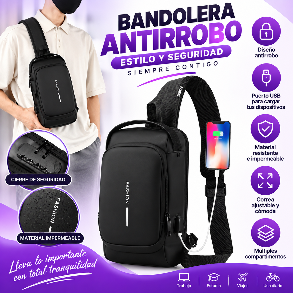 BOLSO MANOS LIBRES
