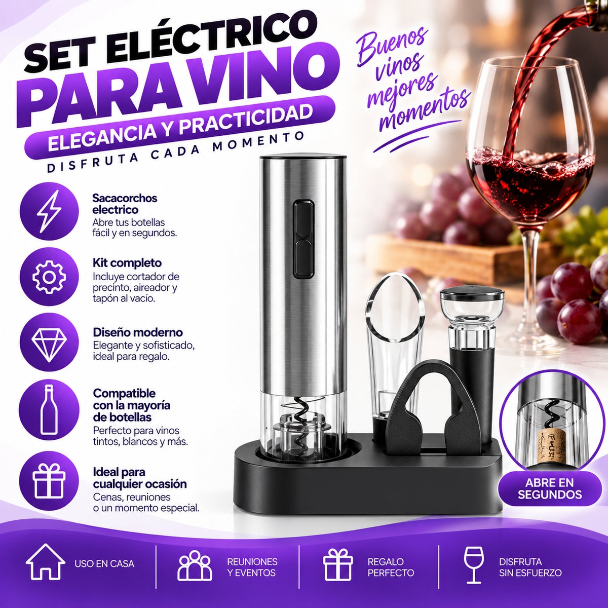 DESCORCHADOR DE VINO