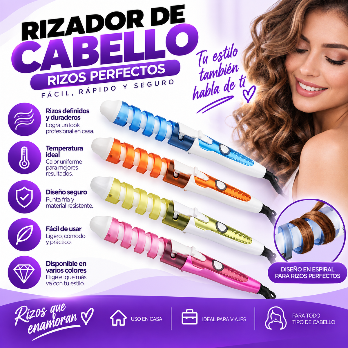 RIZADOR DE CABELLO