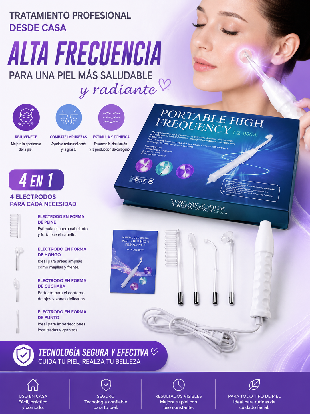 ALTA FRECUENCIA BELLEZA REJUVENECIMIENTO