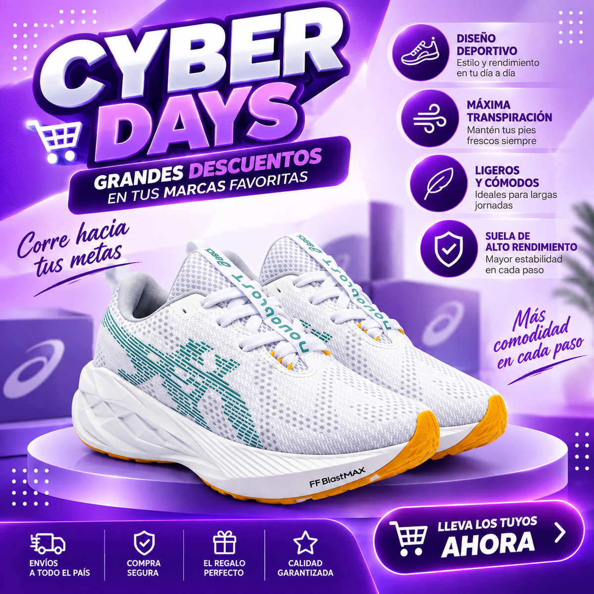 KV2 ASICS NOVABLAST 5 CYBER DAYS