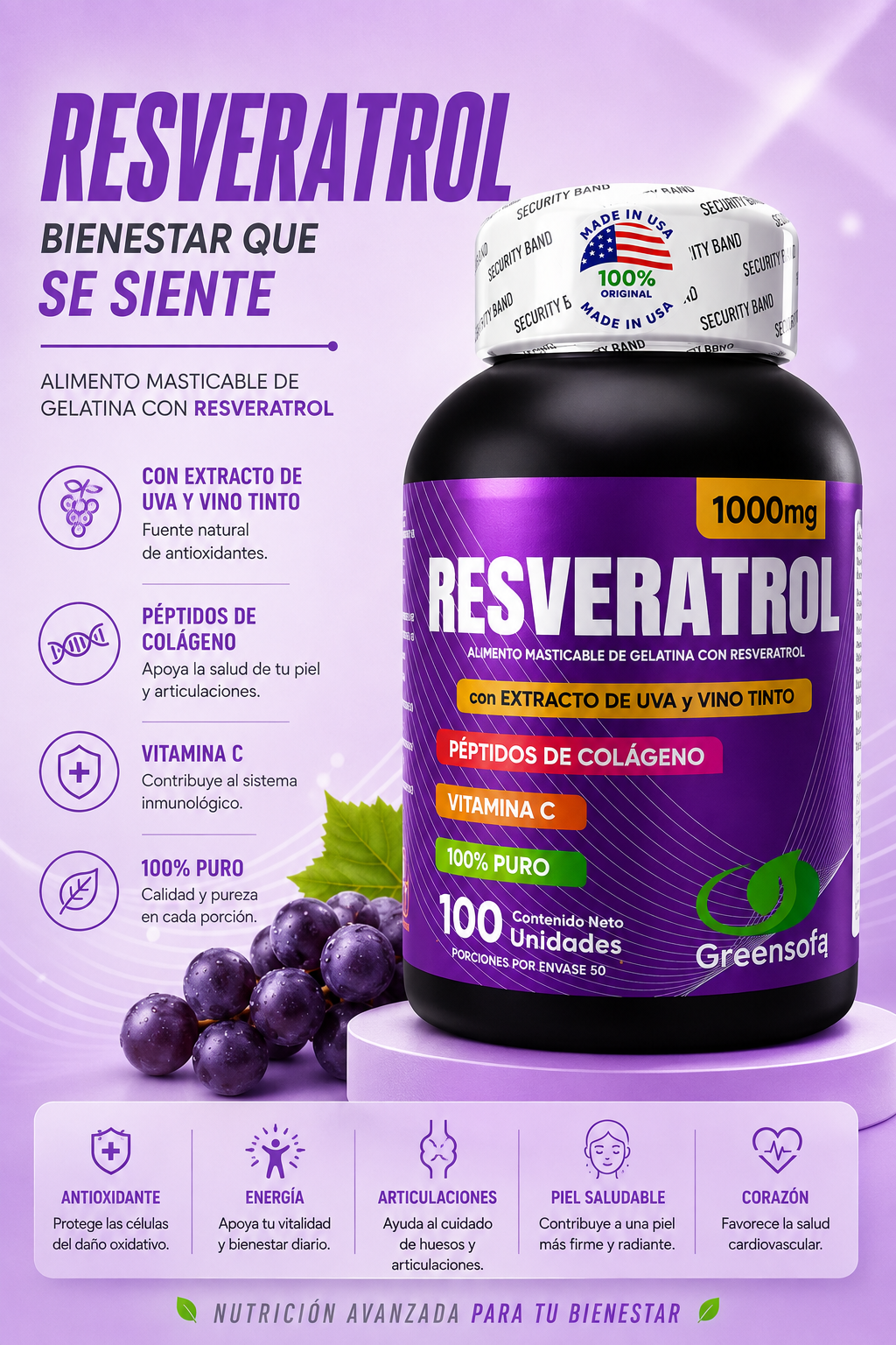 RESVERATROL X100